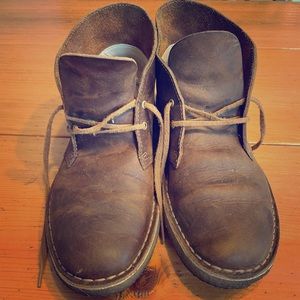 Men’s Clarks Desert Boots Size 8